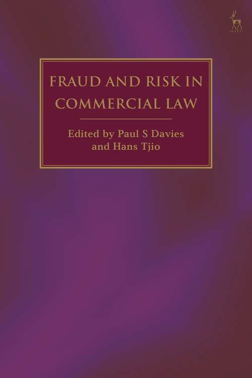 Book cover of Fraud and Risk in Commercial Law