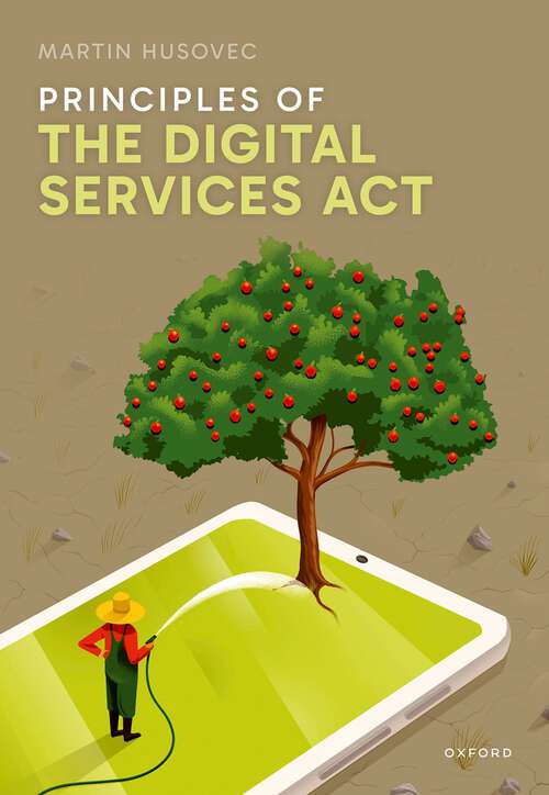 Book cover of Principles of the Digital Services Act