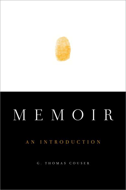 Book cover of Memoir: An Introduction