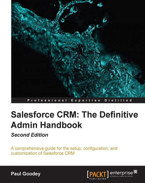 Book cover of Salesforce CRM: The Definitive Admin Handbook