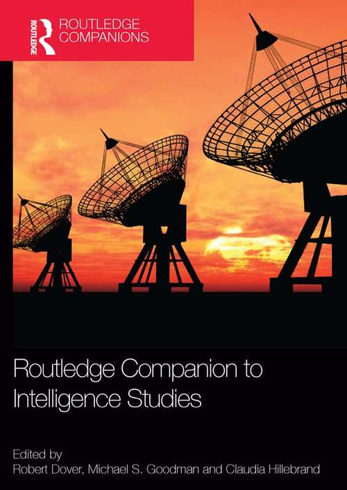 Book cover of Routledge Companion to Intelligence Studies