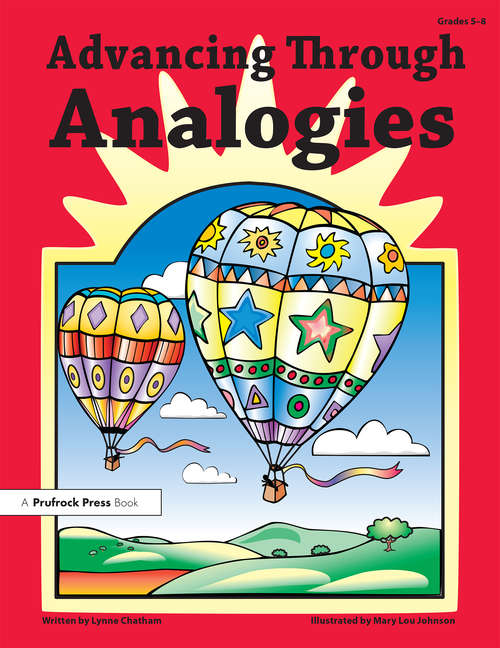Book cover of Advancing Through Analogies: Grades 5-8