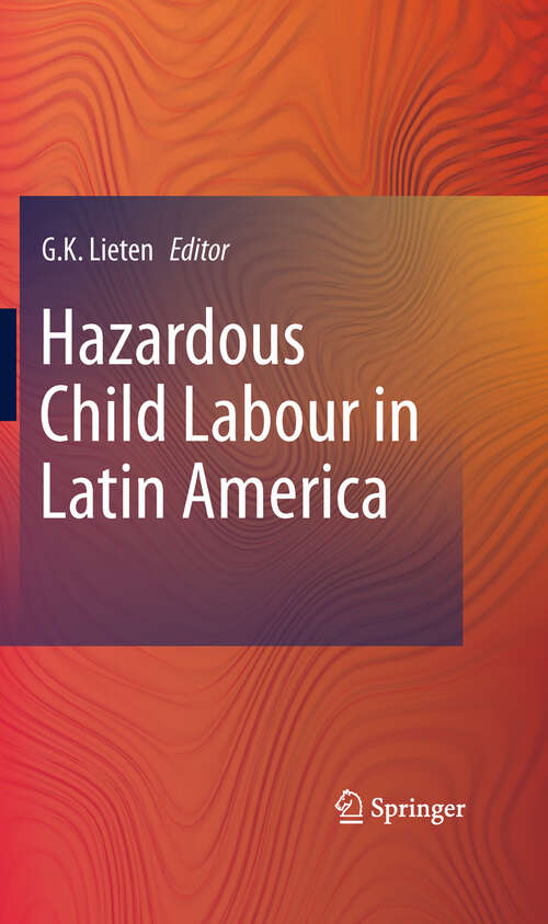 Book cover of Hazardous Child Labour in Latin America (2011)