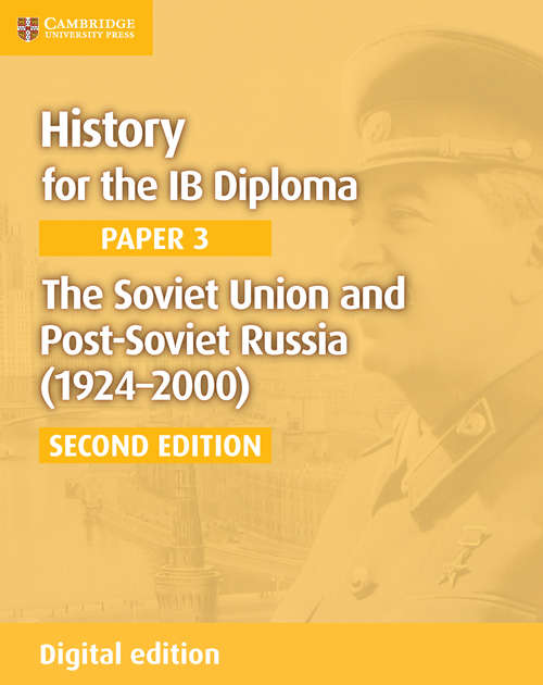 Book cover of The Soviet Union and Post-Soviet Russia (IB Diploma)