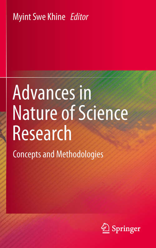 Book cover of Advances in Nature of Science Research: Concepts and Methodologies (2012)