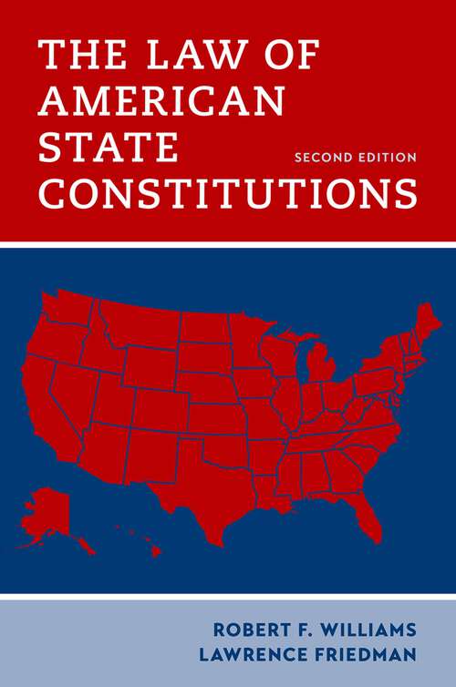 Book cover of The Law of American State Constitutions