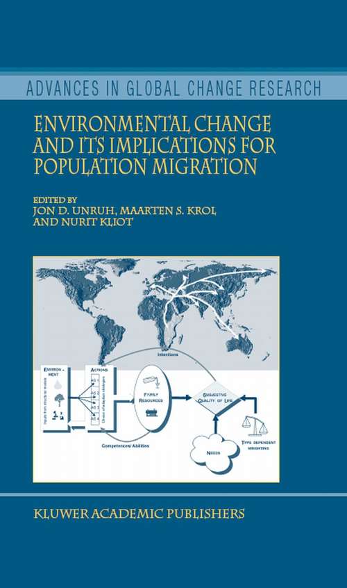 Book cover of Environmental Change and its Implications for Population Migration (2004) (Advances in Global Change Research #20)