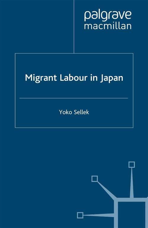 Book cover of Migrant Labour in Japan (2001)