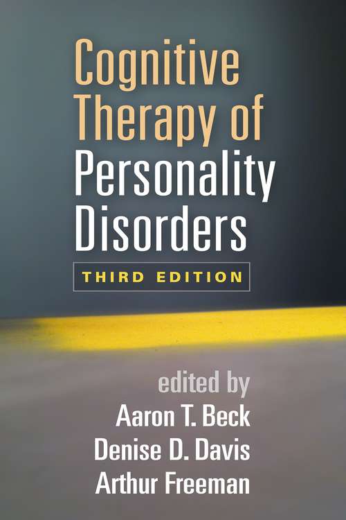 Book cover of Cognitive Therapy Of Personality Disorders, Third Edition (PDF) (3)