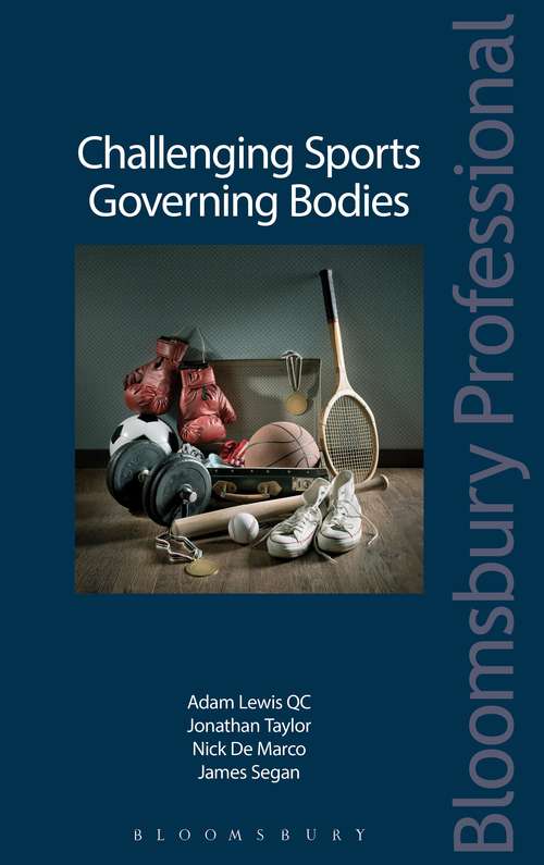 Book cover of Challenging Sports Governing Bodies