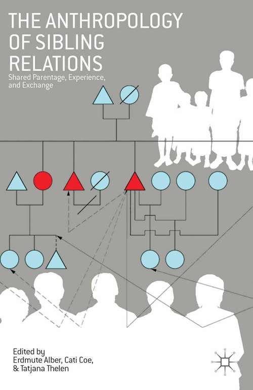 Book cover of The Anthropology of Sibling Relations: Shared Parentage, Experience, and Exchange (2013)