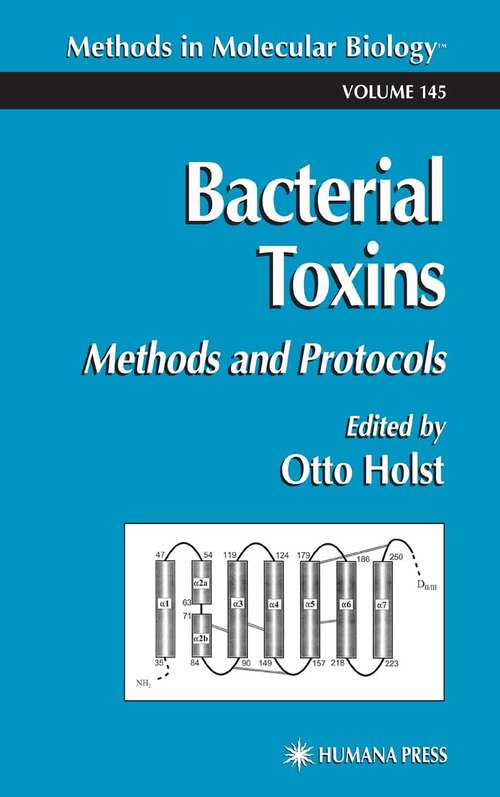 Book cover of Bacterial Toxins: Methods and Protocols (2000) (Methods in Molecular Biology #145)