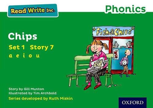 Book cover of Read Write Inc. Phonics: Green Set 1 Storybook 7 Chips