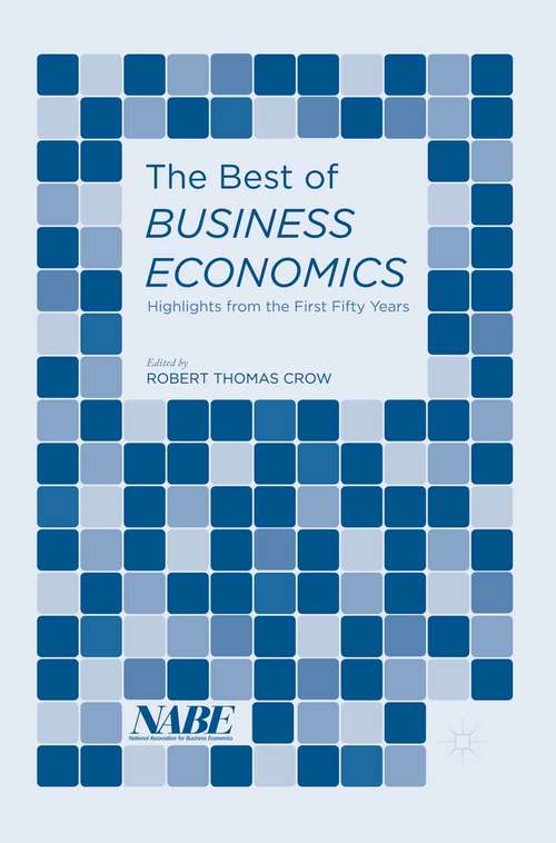 Book cover of The Best of Business Economics: Highlights from the First Fifty Years (1st ed. 2015)