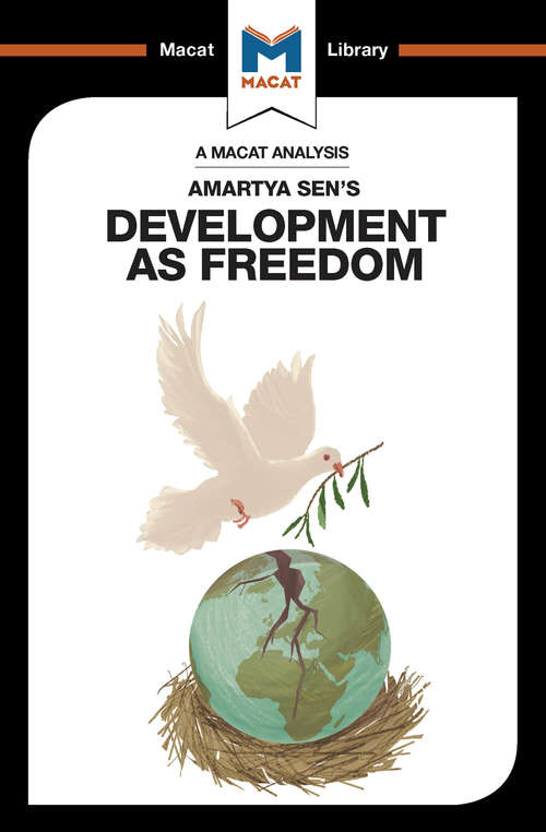 Book cover of Development as Freedom (The Macat Library)