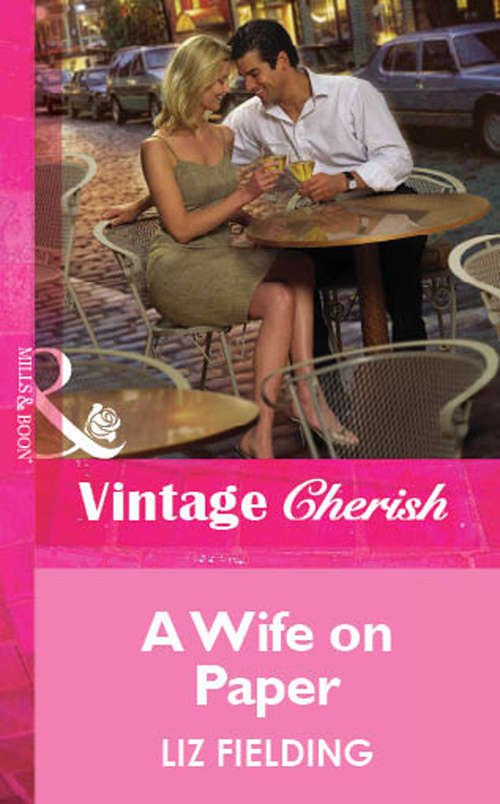 Book cover of A Wife on Paper (ePub First edition) (Mills And Boon Vintage Cherish Ser.)