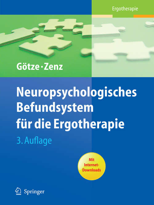 Book cover of Neuropsychologisches Befundsystem für die Ergotherapie (3. Aufl. 2010)