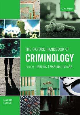 Book cover of The Oxford Handbook Of Criminology (7)
