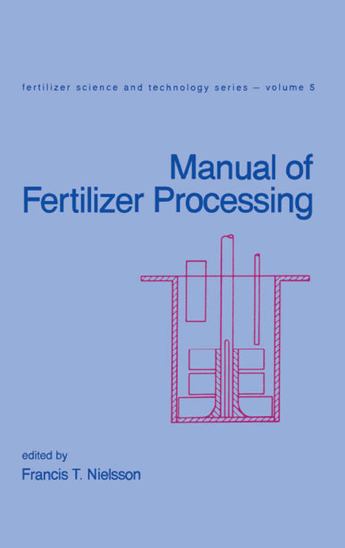 Book cover of Manual of Fertilizer Processing