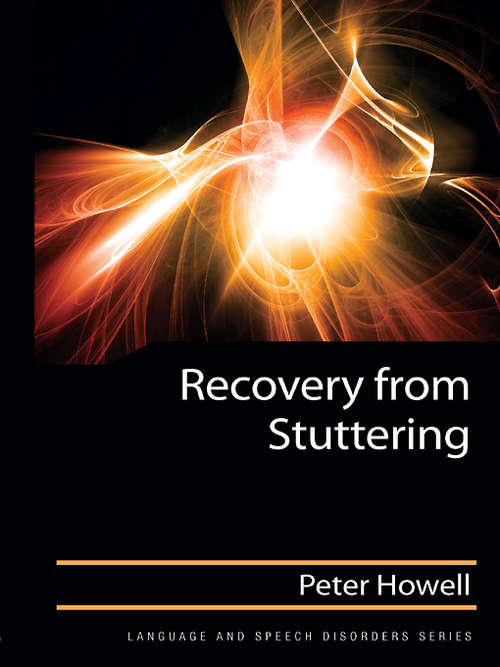 Book cover of Recovery from Stuttering