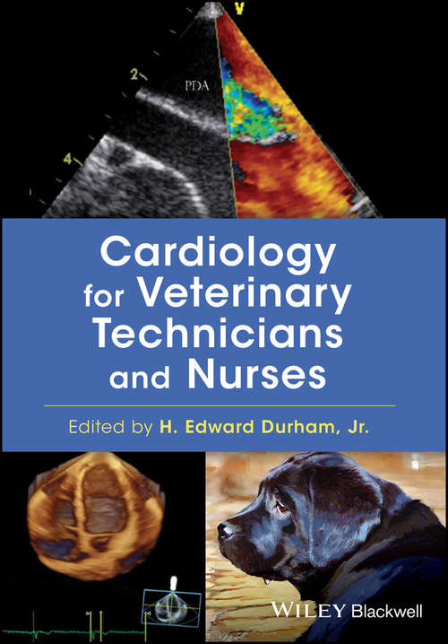 Book cover of Cardiology for Veterinary Technicians and Nurses