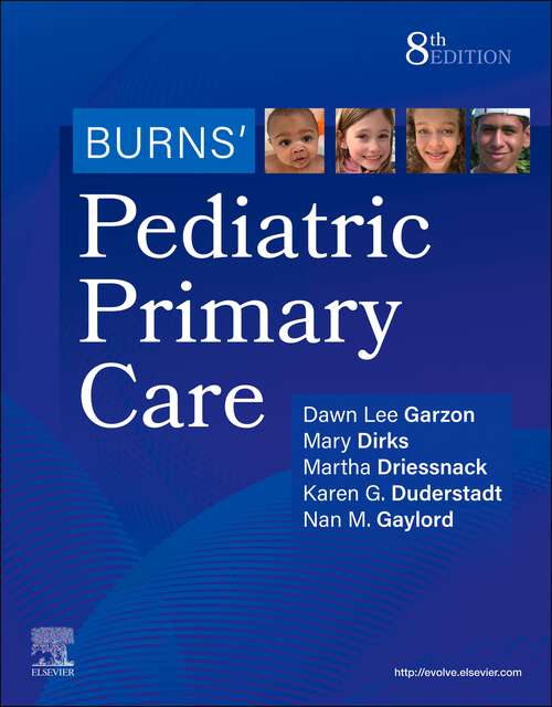 Book cover of Burns' Pediatric Primary Care - E-Book: Burns' Pediatric Primary Care - E-Book (8)