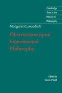 Book cover of Margaret Cavendish: Observations Upon Experimental Philosophy (Cambridge Texts In The History Of Philosophy Ser.)