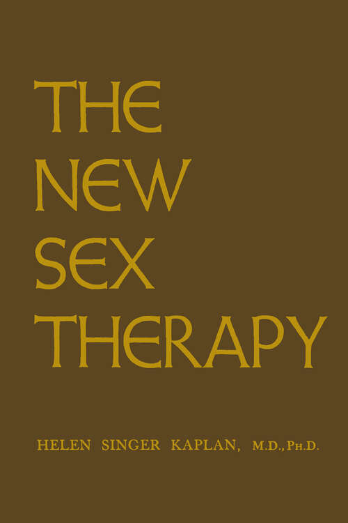 Book cover of New Sex Therapy: Active Treatment Of Sexual Dysfunctions (9)