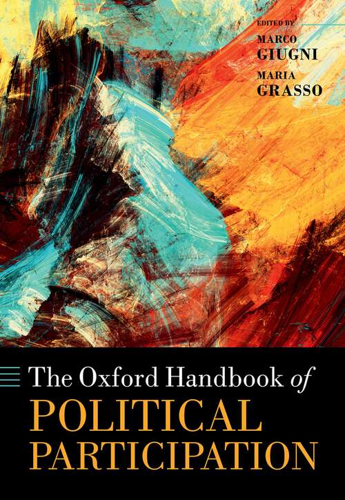 Book cover of The Oxford Handbook of Political Participation (Oxford Handbooks)