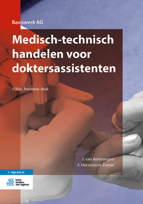 Book cover of Medisch-technisch handelen voor doktersassistenten (5th ed. 2019) (Basiswerk AG)