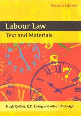 Book cover of Labour Law (PDF): Text And Materials (2)