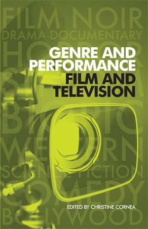 Book cover of Genre and performance: film and television