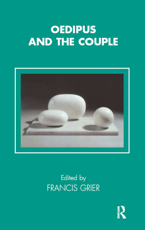 Book cover of Oedipus and the Couple (Tavistock Clinic Series)