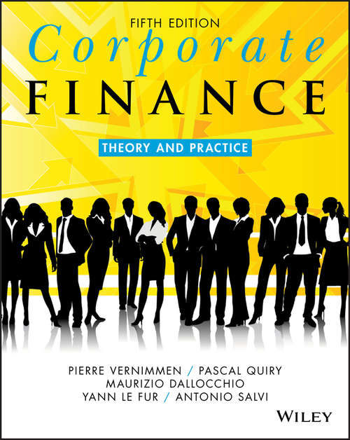 Book cover of Corporate Finance: Theory and Practice (5)