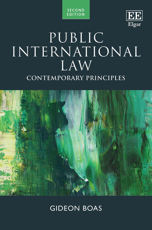 Book cover of Public International Law: Contemporary Principles