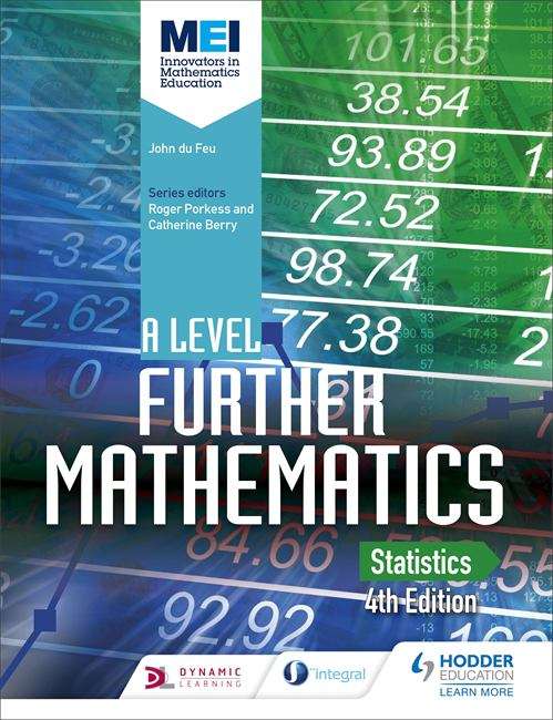 Book cover of A Level Further Mathematics Statistics (PDF)