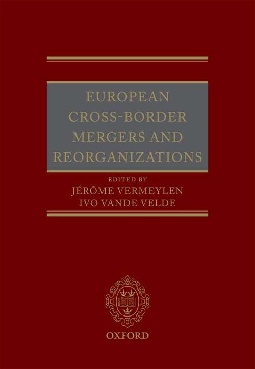 Book cover of European Cross-Border Mergers and Reorganisations