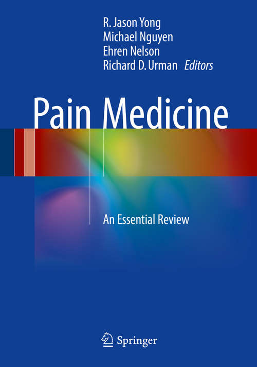 Book cover of Pain Medicine: An Essential Review (Pocket Notebook Ser.)