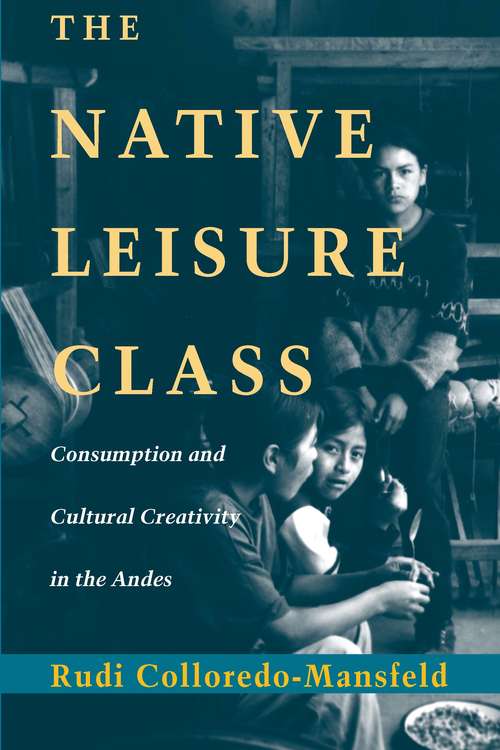 Book cover of The Native Leisure Class: Consumption and Cultural Creativity in the Andes