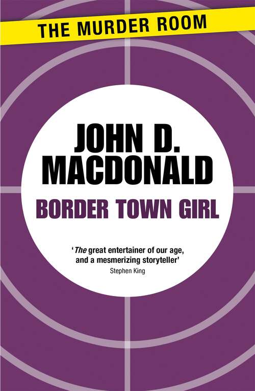 Book cover of Border Town Girl (Murder Room #85)