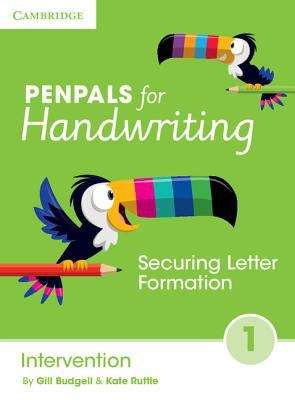 Book cover of Penpals For Handwriting Intervention Book 1: Securing Letter Formation (PDF)