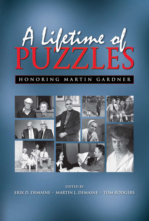 Book cover of A Lifetime of Puzzles