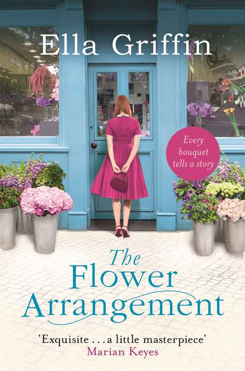 Book cover of The Flower Arrangement: An uplifting, moving page-turner.