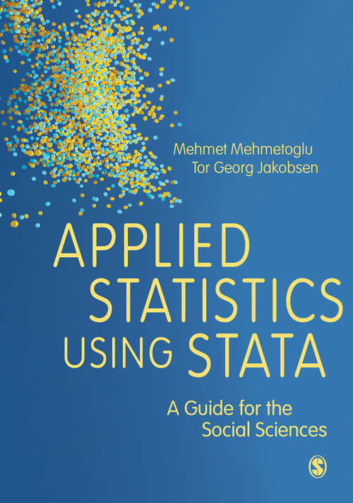 Book cover of Applied Statistics Using Stata: A Guide for the Social Sciences