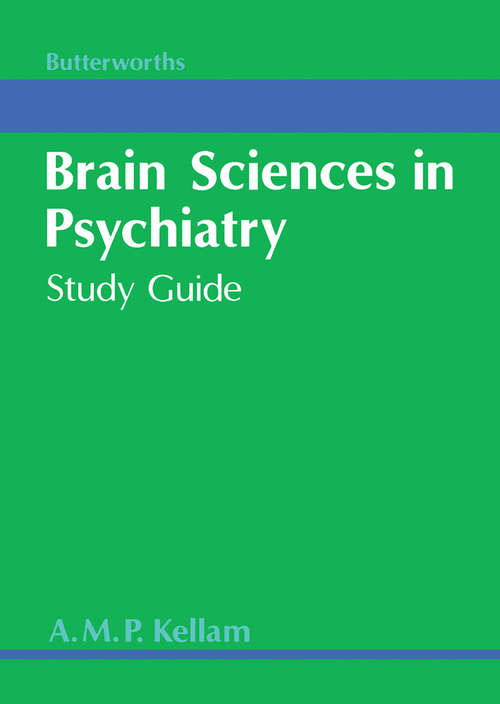Book cover of Brain Sciences in Psychiatry: Study Guide