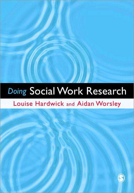 Book cover of Doing Social Work Research (PDF)