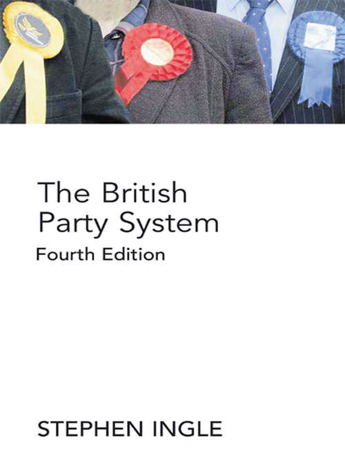 Book cover of The British Party System: An introduction (4)