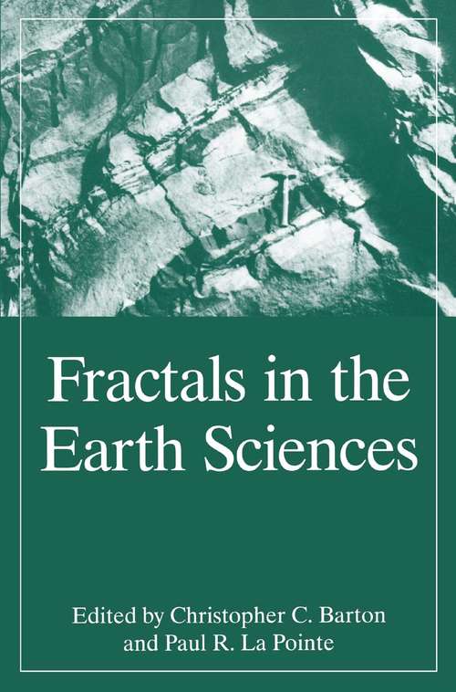 Book cover of Fractals in the Earth Sciences (1995)