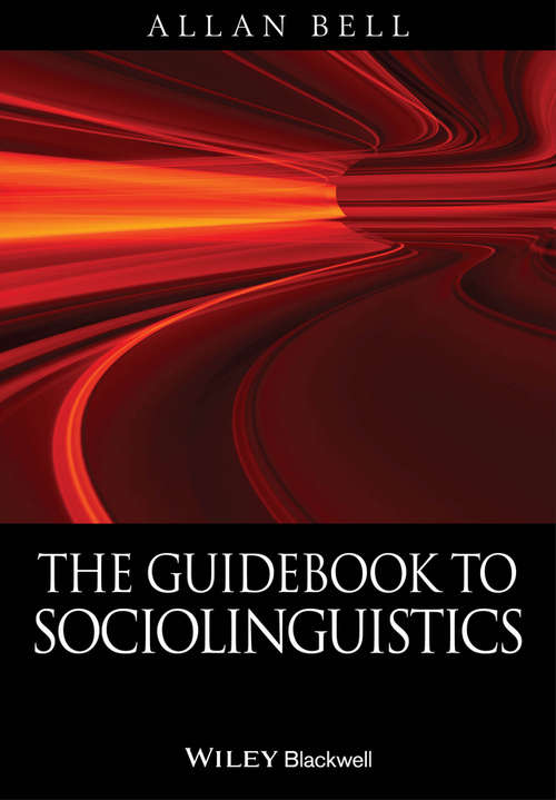 Book cover of The Guidebook to Sociolinguistics (Introducing Linguistics)