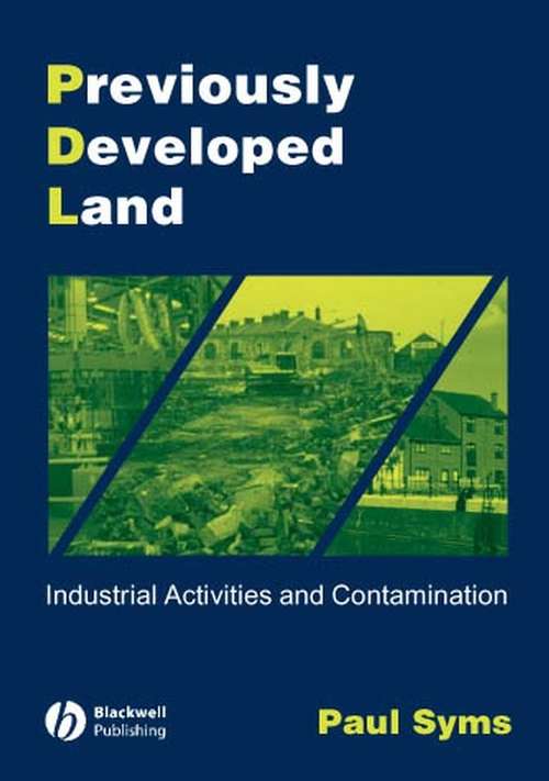 Book cover of Previously Developed Land: Industrial Activities and Contamination (2)